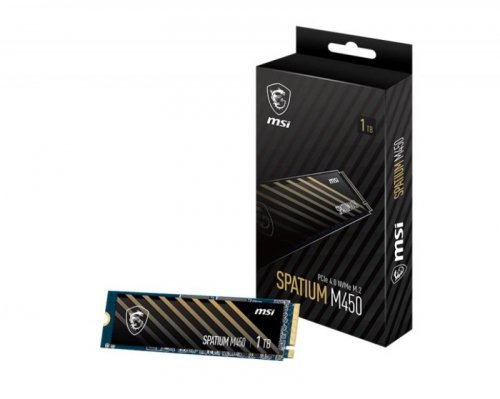 SSD PCIE G4 M.2 NVME 1TB SPAT./M450 S78-440L0M0-P83 MSI