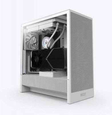 CASE MIDITOWER ATX W/O PSU/WHITE H5 FLOW NZXT
