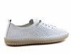Półbuty sneakersy 41 skóra FILIPPO 6140 białe skórzane ażurowane