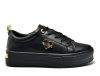 Półbuty sneakersy 40 skóra FILIPPO 3533 czarne skórzane 