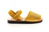 Sandały 26 skóra VERANO 426 żółte musztardowe