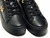 Półbuty sneakersy 40 skóra FILIPPO 3533 czarne skórzane 