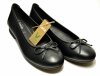 Baleriny damskie 36 JANA 22163 czarne półbuty balerinki