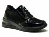 Półbuty sneakersy 37 skóra FILIPPO 6352 czarne skórzane 