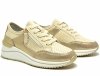 Półbuty sneakersy skóra 41 beżowe SOKOLSKI 391 beż skórzane