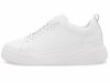 Półbuty sneakersy 41 RIEKER W2301 białe skóra damskie skórzane