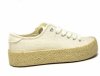 Półbuty espadryle 39 trampki LEE COOPER białe 3284 kremowe