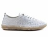 Półbuty sneakersy 38 skóra FILIPPO 6140 białe skórzane ażurowane