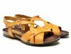 Sandały 41 skóra VERANO 674 camel skórzane płaskie