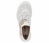 Półbuty sneakersy 39 RIEKER L3254 białe złote damskie żurowane