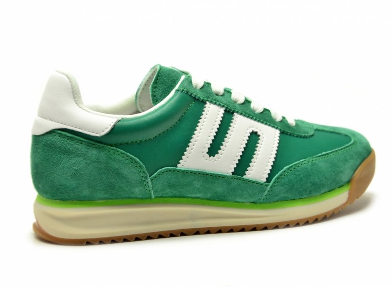 Sneakersy zielone 37 skóra FILIPPO 7686 skórzane półbuty