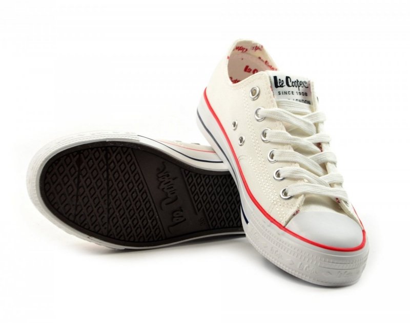 Półbuty 37 trampki LEE COOPER białe 0875
