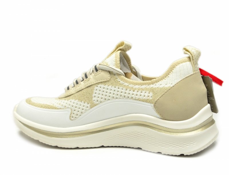 Sneakersy 39 TAMARIS 83727 półbuty białe beżowe
