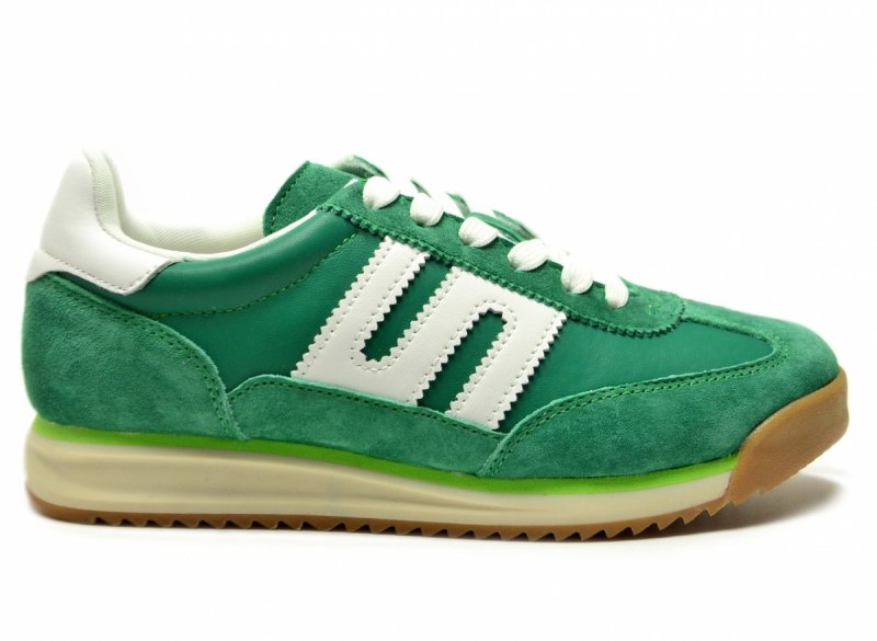 Sneakersy zielone 36 skóra FILIPPO 7686 skórzane półbuty