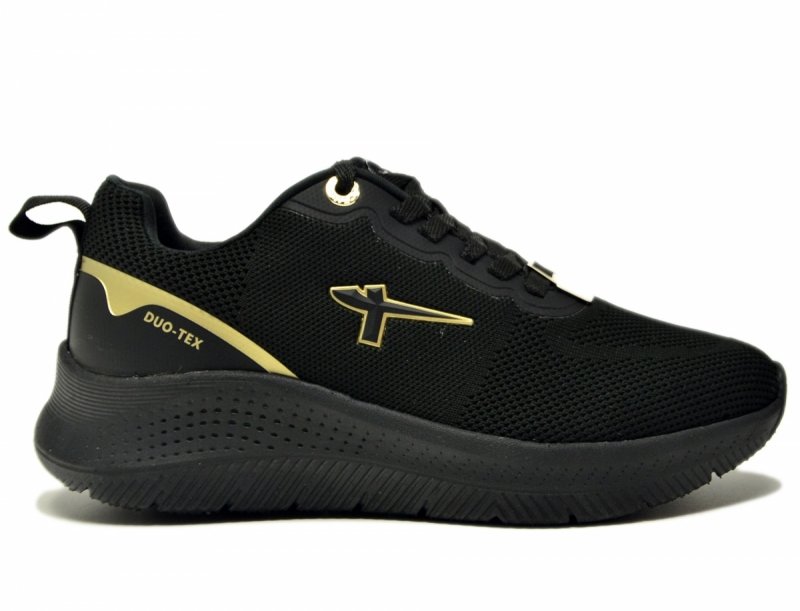 Sneakersy 41 TAMARIS 83728 półbuty sportowe czarne duo-tex