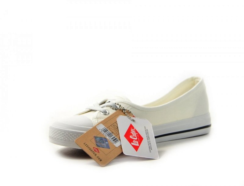 Półbuty 39 trampki LEE COOPER białe 1791 baleriny