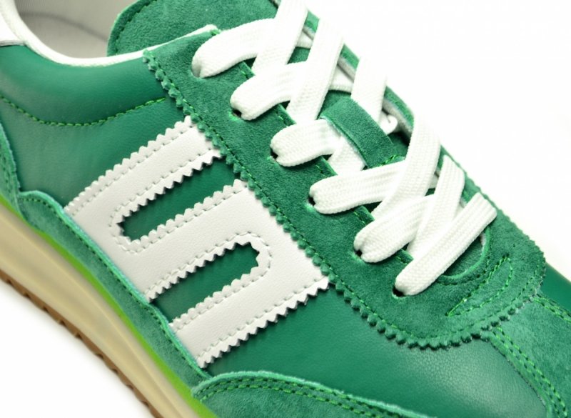 Sneakersy zielone 36 skóra FILIPPO 7686 skórzane półbuty