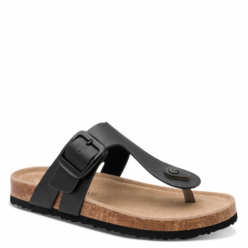 Klapki japonki czarne 37 MARCO TOZZI 27120 płaskie