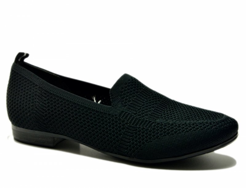 Półbuty mokasyny baleriny 41 JANA 24266 czarne