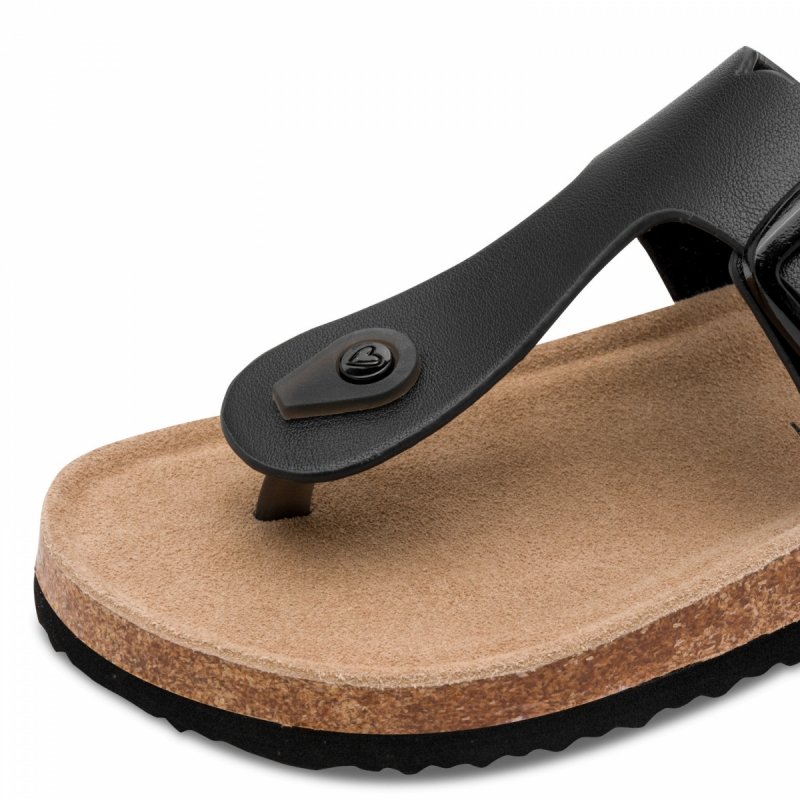 Klapki japonki czarne 39 MARCO TOZZI 27120 płaskie