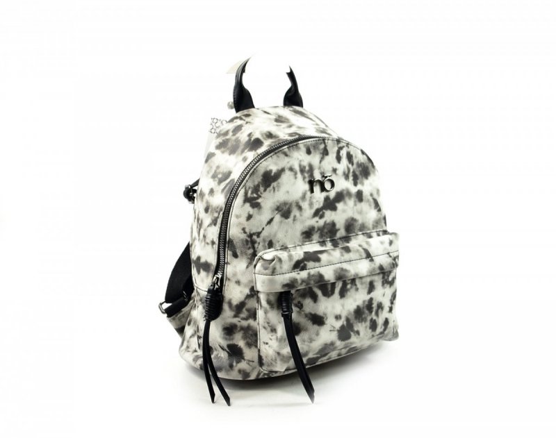 Plecak TOREBKA damska NOBO BAG 1160 czarny biały 
