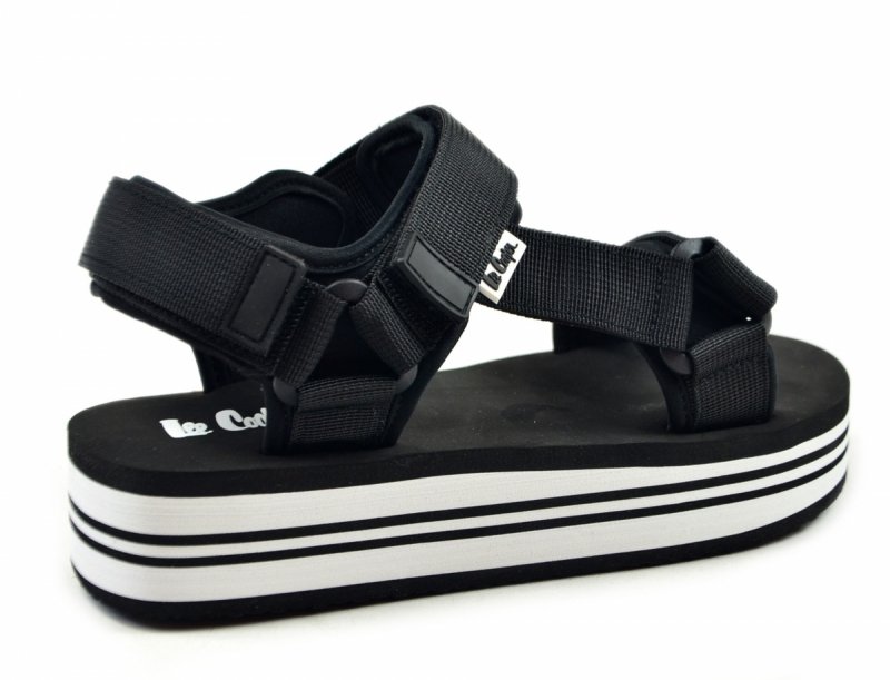 Sandałki LEE COOPER 40 czarne 2753 sandały damskie