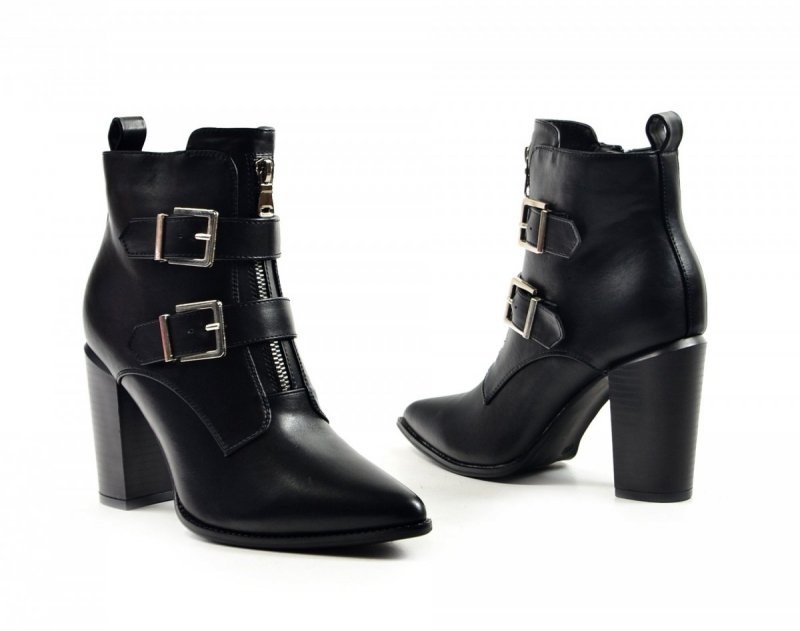 Botki damskie 36 VINCEZA 16282 czarne