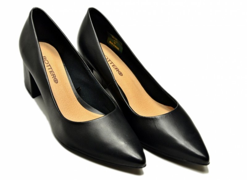 Czółenka czarne 41 skórzane BOTTERO 354901 skóra damskie