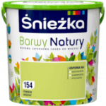 Śnieżka Barwy Natury 2,5L Powiew Wiosny 154 mat farba do wnętrz ścian sufitów emulsja