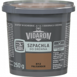 Vidaron Szpachla do Drewna 0,25kg PALISANDER H12 szpachlówka akrylowa gotowa zawiera terpentynę