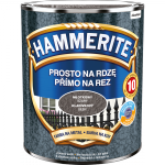 Hammerite Na Rdzę 0,7L SZARY MŁOTKOWY hamerite farba szybkoschnąca antykorozyjna gruntoemalia