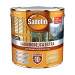 Sadolin Extra lakierobejca 2,5L DĄB JASNY 57 PÓŁMAT do drewna fasad domków okien drzwi
