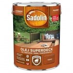 Sadolin Superdeck olej 5L MAHOŃ 75 tarasów drewna do