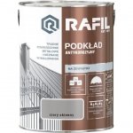 Rafil Podkład Antykorozyjny 5L Szary Okienny farba grunt do Radach