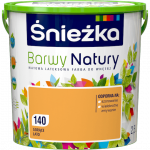 Śnieżka Barwy Natury 2,5L Gorące Lato 140 mat farba do wnętrz ścian sufitów emulsja