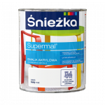 Śnieżka Emalia Akrylowa 0,8L BIAŁY A500 MAT Biała Farba Supermal
