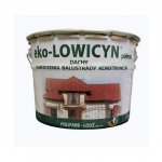 EKO-Lowicyn 10L RAL8017 BRĄZ-OWY Czekoladowy PÓŁMAT farba na dach do stali aluminium tynku betonu PCW Polifarb-Łódź