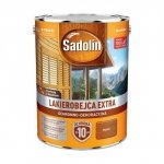 Sadolin Extra lakierobejca 10L MAHOŃ 7 PÓŁMAT do drewna fasad domków okien drzwi