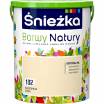 Śnieżka Barwy Natury 5L Piaszczysta Plaża 102 mat farba do wnętrz ścian sufitów emulsja