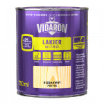 Vidaron Lakier Nitro Bezbarwny Połysk 0,75L do drewna szybkoschnący wewnętrzny
