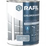 Rafil Chlorokauczuk 0,9L Szary RAL7046 farba emalia chlorokauczukowa Ciemny