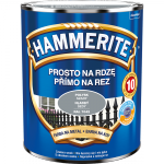 Hammerite Na Rdzę 0,7L SZARY RAL7042 POŁYSK hamerite farba szybkoschnąca antykorozyjna gruntoemalia
