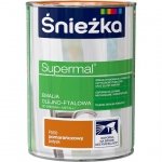 Śnieżka Emalia Olejna POMARAŃCZOWY F550 0,8L farba ftalowa Supermal