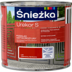 Śnieżka Urekor S 0,2L CZERWONY TLENKOWY unikor minia podkład antykorozyjny farba przeciw rdzy czerwona
