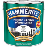 Hammerite Na Rdzę 2,5L BIAŁY RAL9010 PÓŁMAT hamerite farba szybkoschnąca antykorozyjna gruntoemalia biała