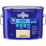 Vidaron Lakier akrylowy BEZBARWNY POŁYSK 2,5L wodny szybkoschnący boazerii  