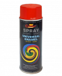 Spray Uniwersalny RAL3000 CZERWONY OGNISTY 400ml emalia Champion do metalu plastiku drewna gipsu