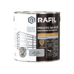 Rafil Na Rdzę 2,5L SZARY OKIENNY RAL7040 POŁYSK farba szybkoschnąca szara antykorozyjna gruntoemalia do stali żeliwa