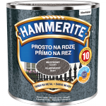 Hammerite Na Rdzę 0,25L SZARY MŁOTKOWY hamerite farba szybkoschnąca antykorozyjna gruntoemalia