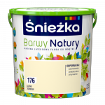 Śnieżka Barwy Natury 2,5L Jasne Żonkile 176 mat farba do wnętrz ścian sufitów emulsja